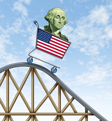 Stocks Up and Down on Fear of Shutdown