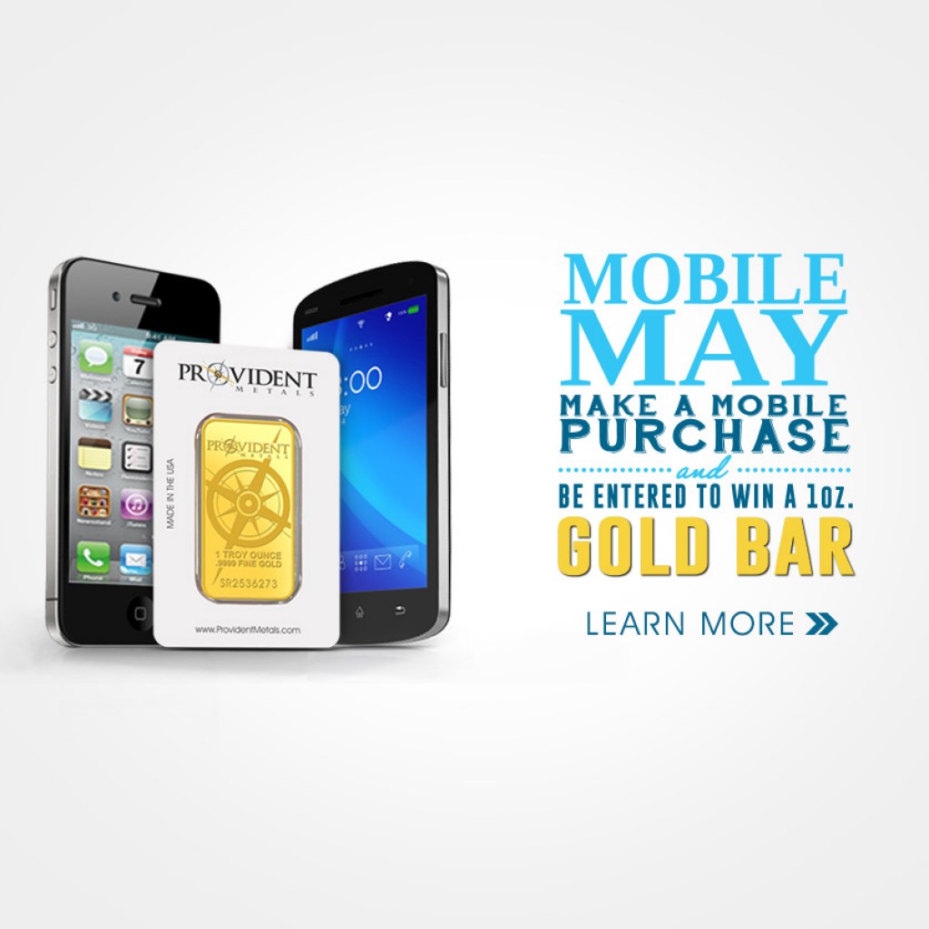 Mobile May Gold Giveaway