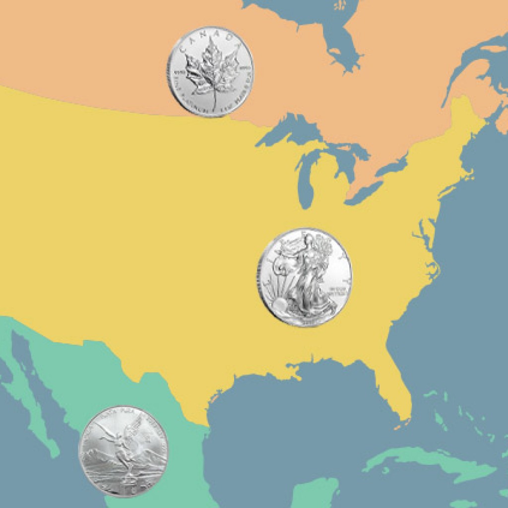 Travel the World with Sovereign Coins: North America
