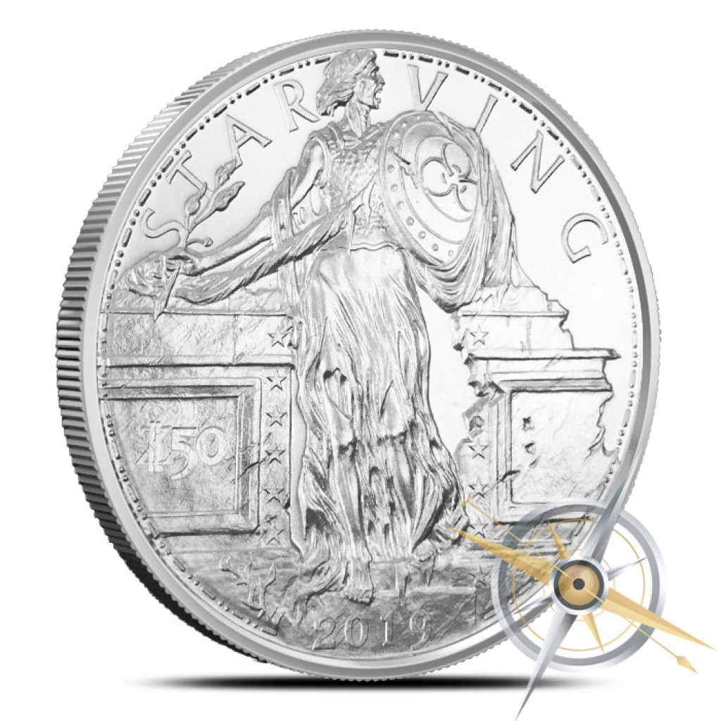 Starving Liberty Bullion Mintage Announced – Zombucks®