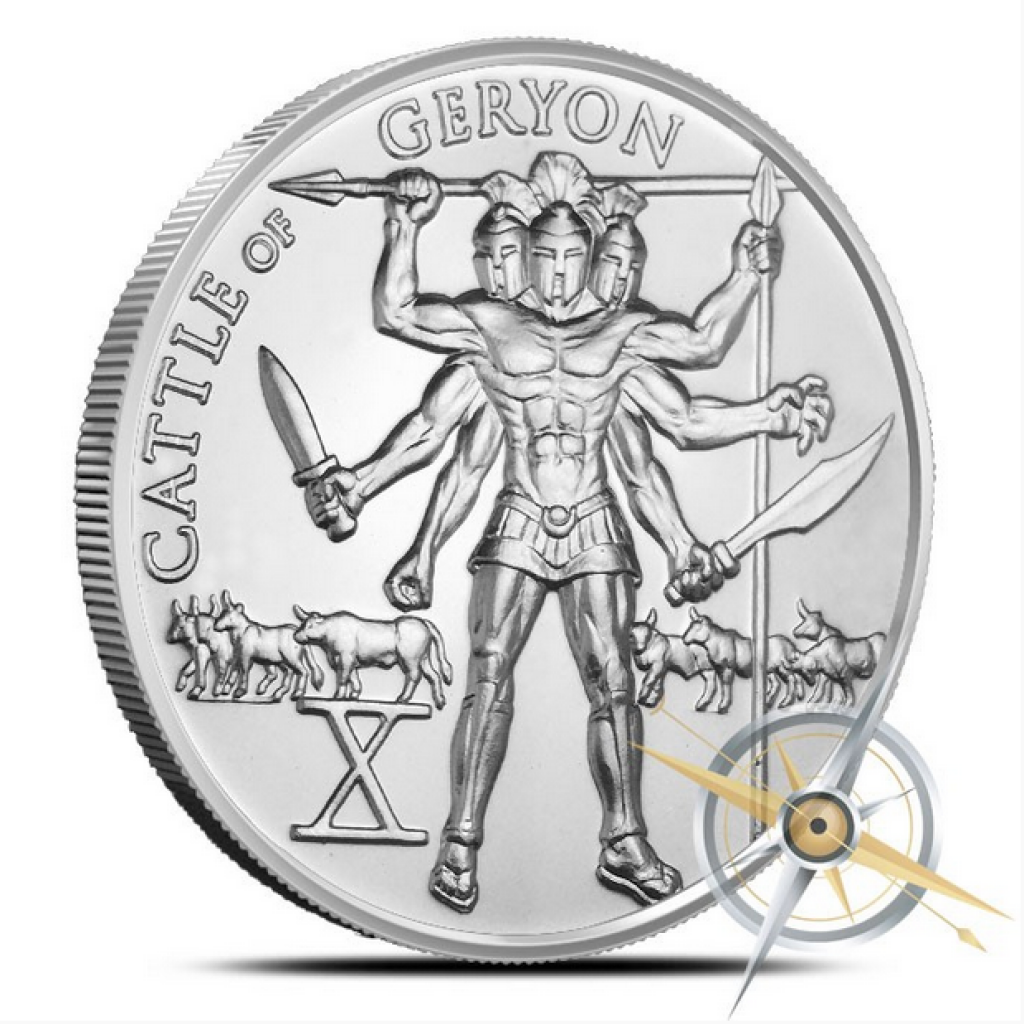 Cattle of Geryon Final Mintages Released – Hercules